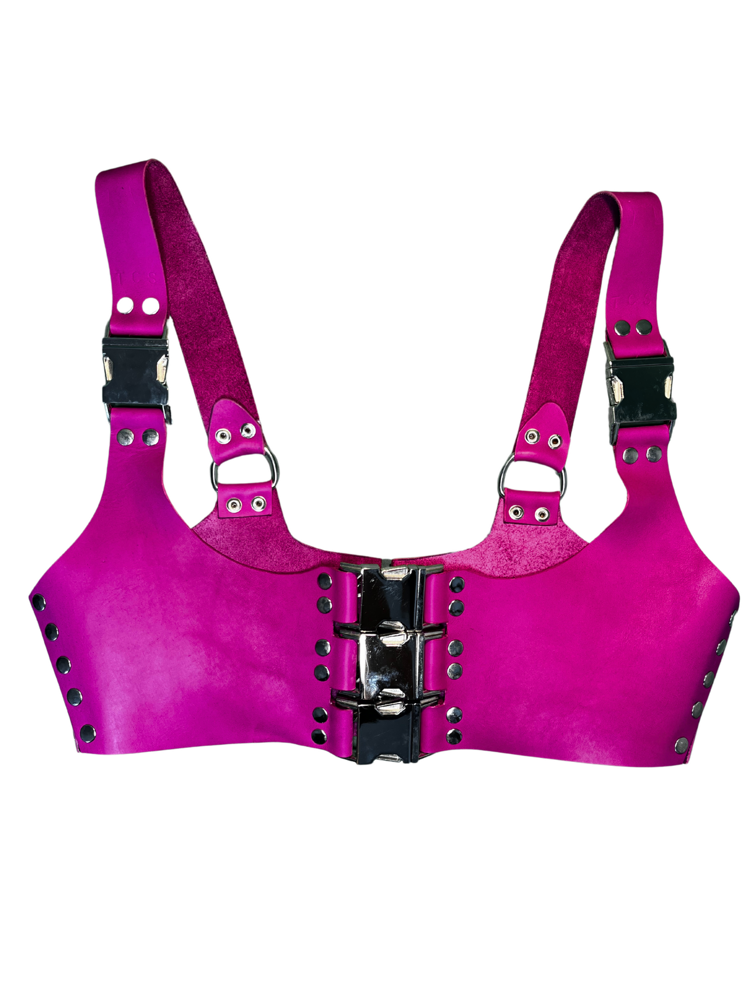The Buckle Bustier - PINK 3 STACK